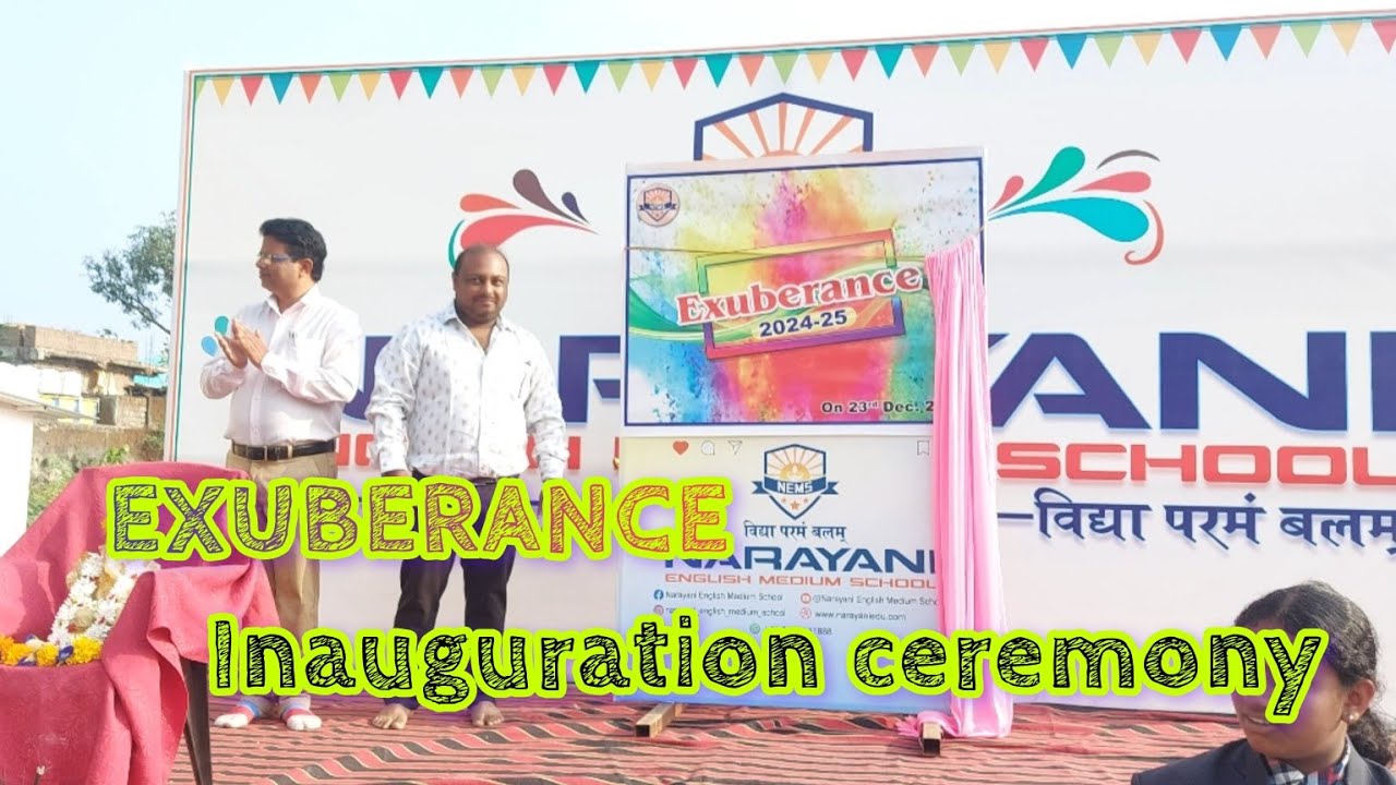 Inauguration of Exuberance 2024-25 || NEMS || #nems #cbse #koraput #jeypore