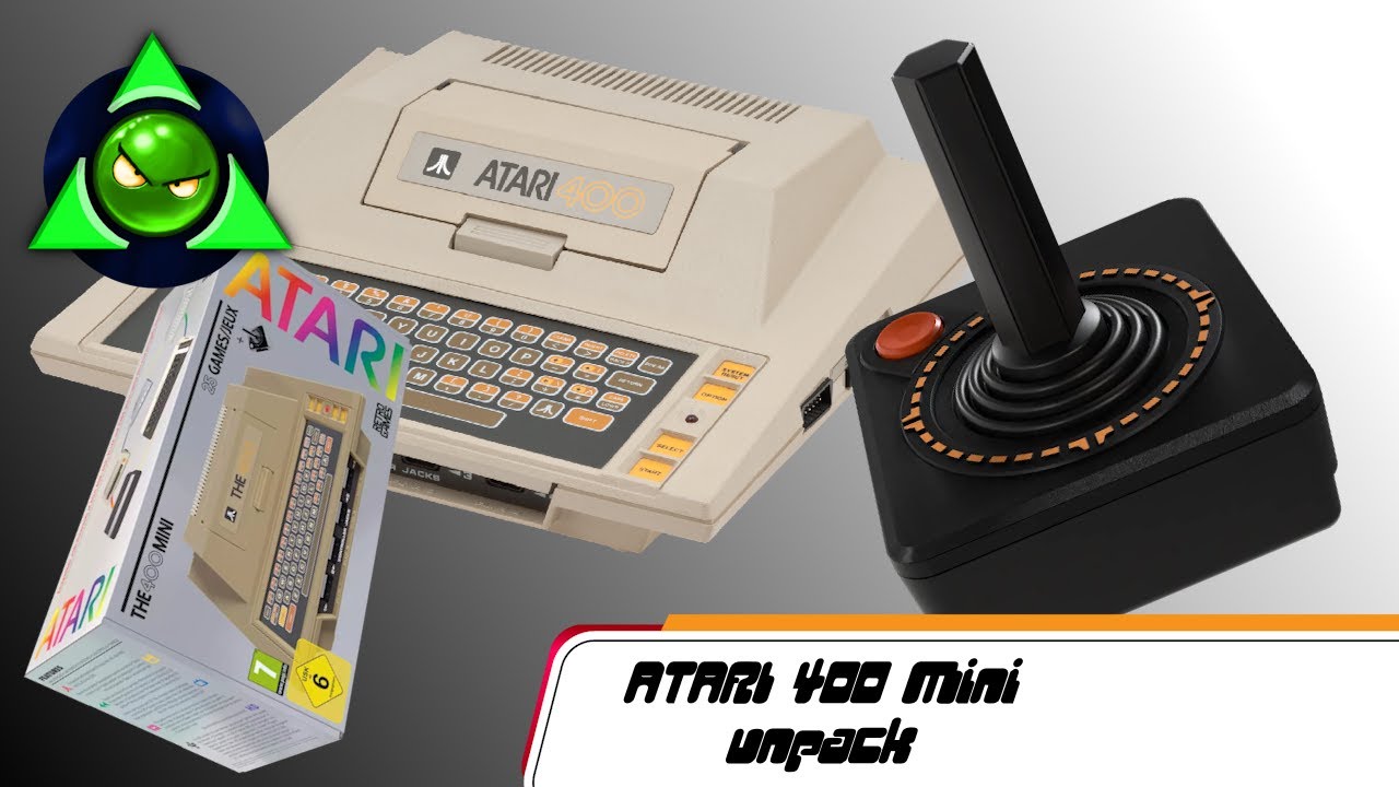 2024 - ( GERMAN ) - New Retro HW - : The Atari 400 ( MINI ) - Unboxing.