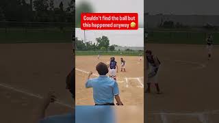 What a catch !   #Softball #trickplay
