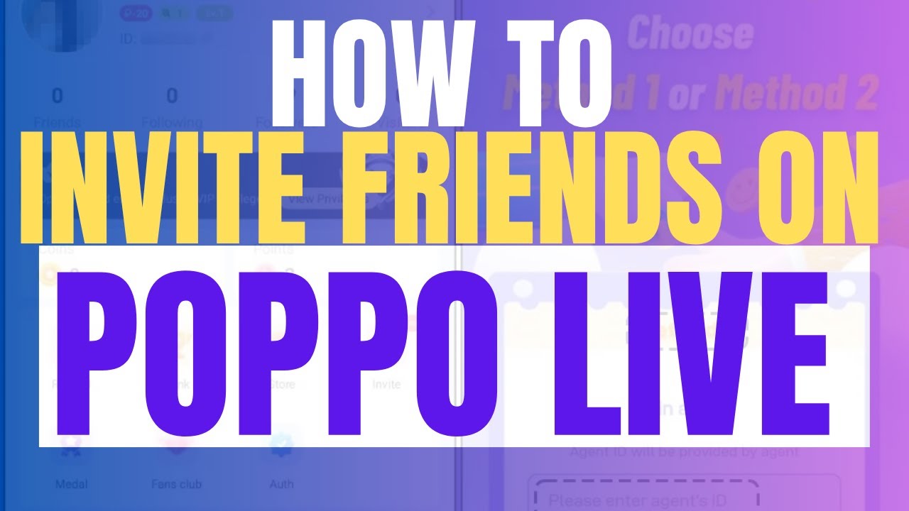 How To Invite Friends On Poppo Live (2025 Update, Quick & Easy Guide)
