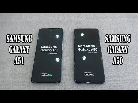 Samsung Galaxy A51 vs Samsung Galaxy A50 | SpeedTest and Camera comparison