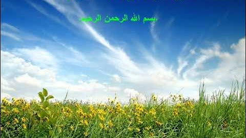 سورة فاطر بصوت الشيخ فاروق ماحي  FAROUK MAHI.wmv