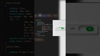 Famous Toggle Button Design using Html & CSS#trending #viral #challenge #youtube #foryou #education Net Worth