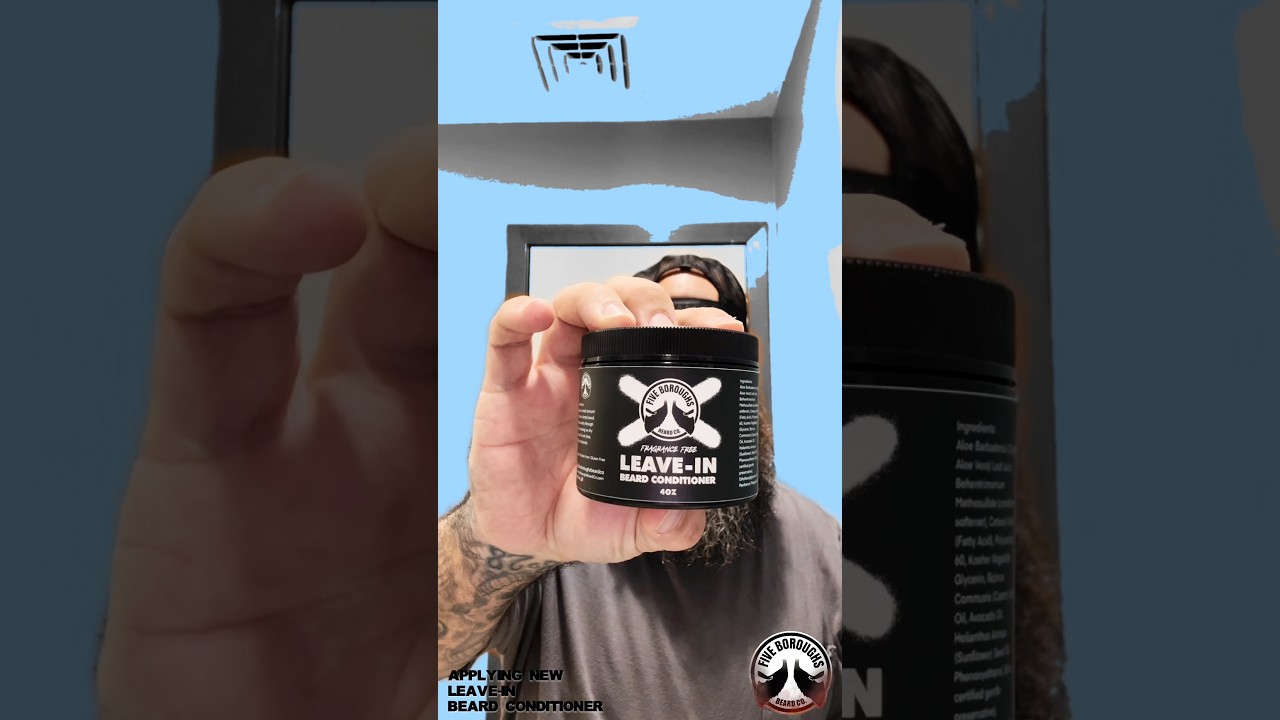New Leave-In Beard Conditioner! 