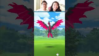 Using The Catch Trick on Galarian Moltres, But… - Pokemon GO, #shorts #pokemongo