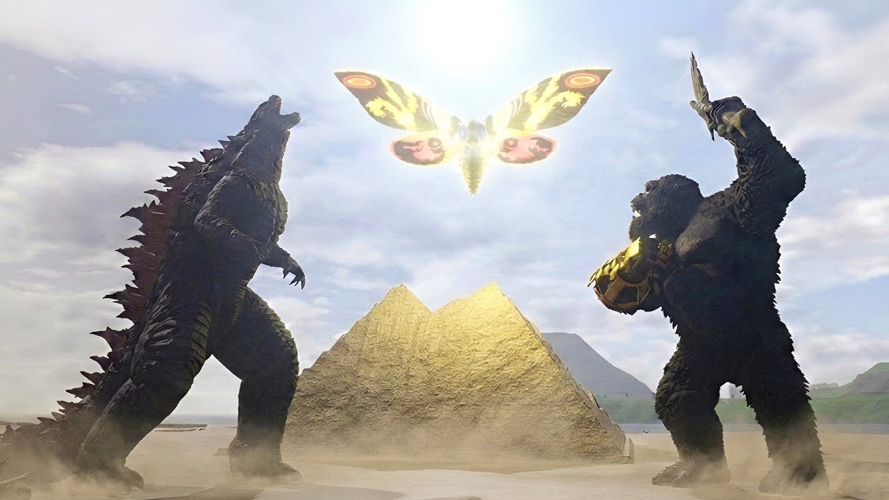 Godzilla VS Kong! | Egypt Battle | Roblox Age of Titans 