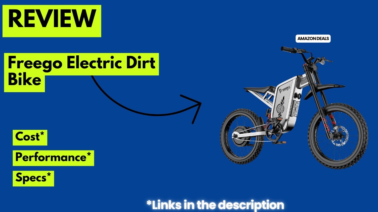 Freego X2 Pro 6000W Electric Dirt Bike Review | 50MPH Fat Tire Off-Road E-Bike for Adults