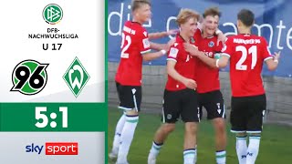 Neuer Tabellenführer glänzt! | Hannover 96 U 17 - Werder Bremen U 17 | U 17-DFB-NACHWUCHSLIGA