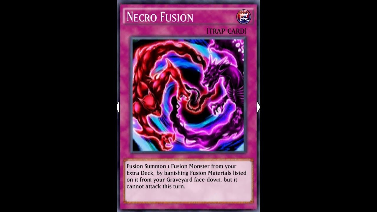 Yugioh Duel Link - How to Activate Trap Card Necrome  Fusion and Their Effects