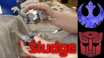 Diplodicus, not Dip-lo-docus | Transformers Power of the Primes Sludge Dinobot!