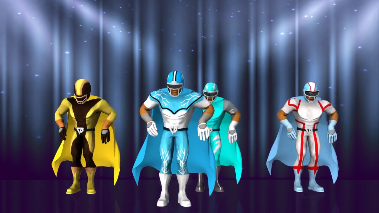 Super Hero Cape Man Dance 3D ANIMATION | MAGICAL STUDIO TEAM |