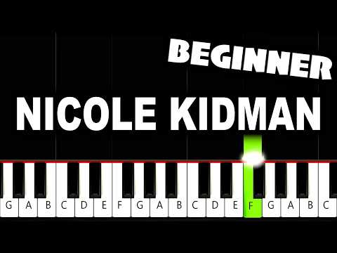 ADÉLA - Nicole Kidman - BEGINNER Piano Tutorial