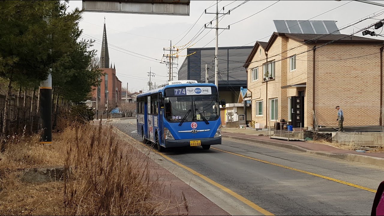 [서울 간선] 774번 파주읍-진관공영차고지 주행영상(Paju town-Jingwan Public Bus Garage)