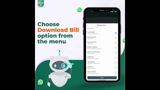 How to Download Electricity Bill from UHBVN WhatsApp Chatbot. screenshot 2