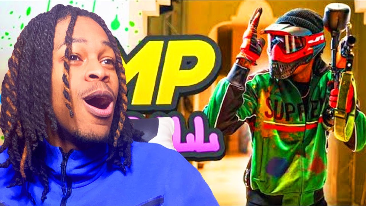 SNSKingBash Reacts To Paintball At The AMP House...