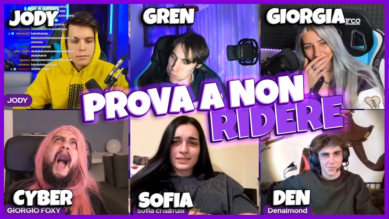 GRENBAUD fa la PROVA A NON RIDERE con I FRERI | LIVE TWITCH !