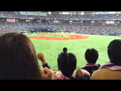 2015/4/4 オリックス 中島 応援歌 京セラドーム