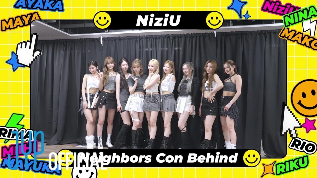 NiziU Neighbors Con Behind The Scenes - YouTube