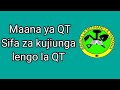 NECTA QULIFYING TEST QT Nini Sifa Za Kusoma QT Lengo La QT Kama Hukusoma Secondary Tazama Hii NECTA QULIFYING TEST QT Nini Sifa Za Kusoma QT Lengo La QT Kama Hukusoma Secondary Tazama Hii