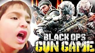OMG MY BIGGEST FANBOY?! (Let's Play GUN GAME in Black Ops 1, 2 & 3)