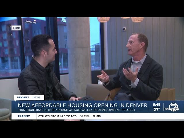 Denver Housing Authority opens new affordable housing building in Sun Valley