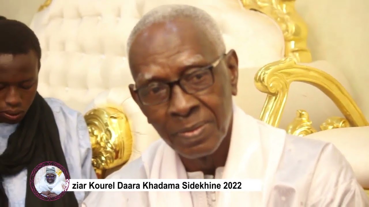Ziar Kourel Daara Khadama Sidekhine auprès de S  Mountakha à Darou Tanzil