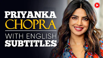 ENGLISH SPEECH | PRIYANKA CHOPRA: Be Fearless (English Subtitles)