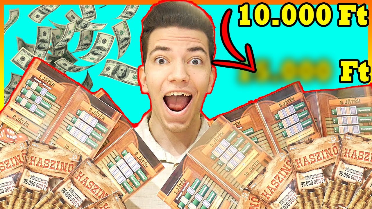 10.000 FORINTÉRT VETTEM SORSJEGYEKET ÉS _______ FORINTOT NYERTEM RAJTUK! 2. Rész *Kaszinó*