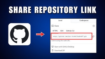 Hoe deel je een Github-repositorylink in 2025? | Kopieer de repositorylink van Github.