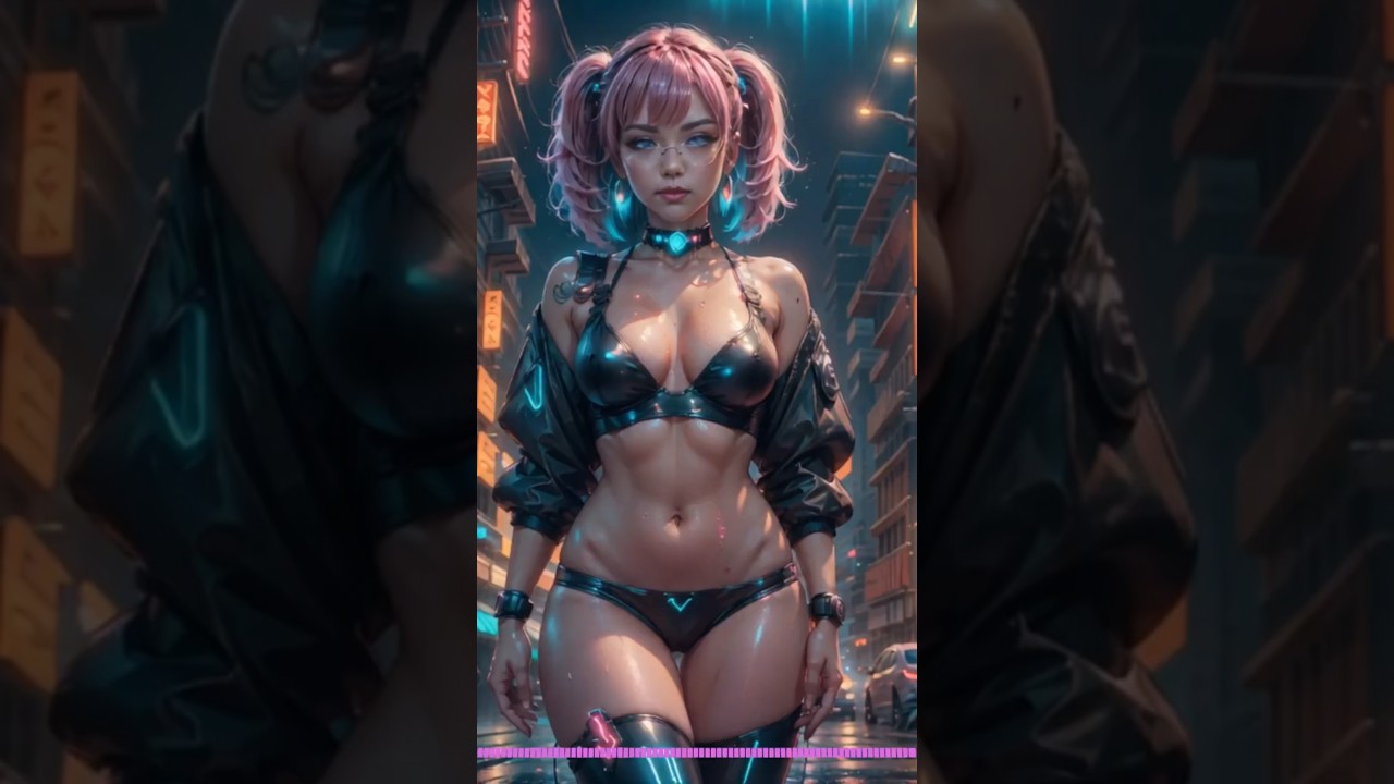 Neon Cyberpunk Goddess 8K | AI Art 2026