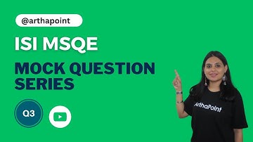 ISI MSQE Economics| Masters Quantitative Economics | ISI Kolkata | ISI Delhi | ISI Mock Questions Q3