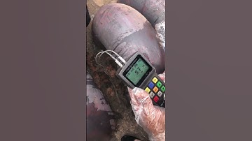 Carbon steel elbow testing video. We produce pipe fittings with good quality.