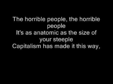 Marilyn Manson The Beautiful People Lyrics Youtube