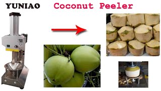 CAX-5  Green Coconut Skin Peeler Automatic Skin Remove Machine Tender Coconut Peeling Machine