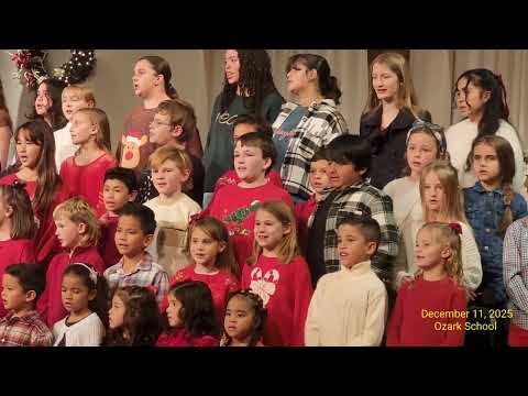 Thursday December 11, 2025 Ozark Adventist School Church program. 