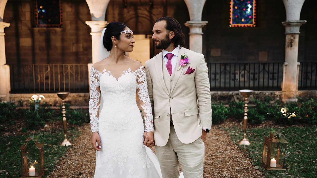 The Teaser // North Miami Beach, FL // Ancient Spanish Monastery // Laura + Lee