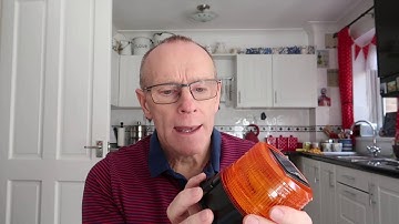 Emergency Flashing Beacon review. Hazard Amber warning light. Slow moving vehicle etc.
