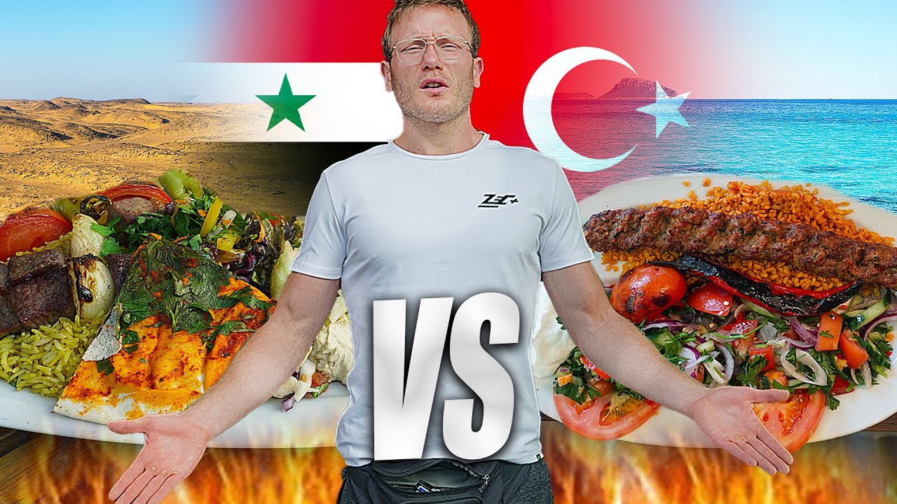 Türkei vs. Syrien | In Zwei Restaurants die GLEICHEN GERICHTE bestellen!