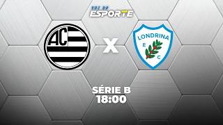 ATHLETIC CLUB X LONDRINA - AO VIVO | CAMPEONATO BRASILEIRO SÉRIE B – 13/10/2026