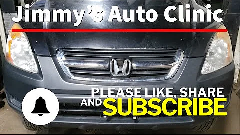 2002 Honda CRV | Tune Up | Spark Plugs | Air Filters | Wipers | Replacement