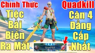 [Gcaothu] Ra mắt trang phục mới Richter Tiệc Bãi Biển - Quadrakill cân 4 đẳng cấp nhất lịch sử