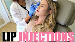 GETTING LIP INJECTIONS!!! | DailyPolina