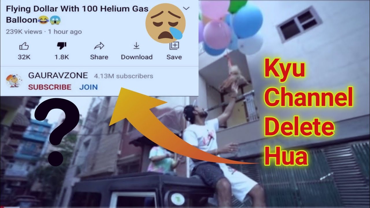 GauravZone YouTube Channel Delete kaise Hua