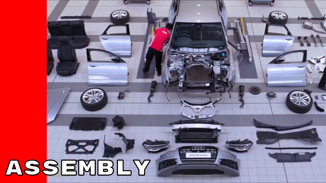 2017 Audi A6 Avant TDI Assembly At The National Learning Center