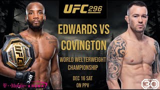 UFC 296: Edwards vs Covington Hype Video - When The Sun Goes Down (Tommee Profitt & Laney Jones)