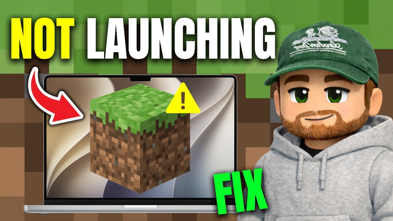 How To Fix Minecraft Not Launching On Macbook - YouTube