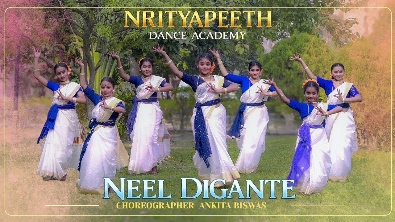 Holi Special 2026 || Neel Digante || Shreya Ghoshal || Gotro || Dance cover || Rabindra Sangeet 