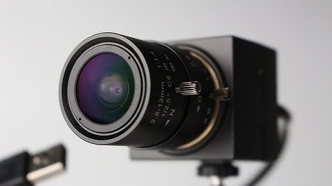 ELP 4K Varifocal CS 2.8-12mm Lens 4X Optical Zoom USB Camera