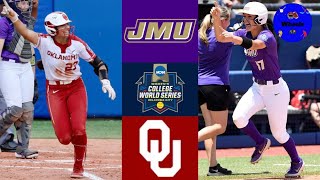 James Madison v #1 Oklahoma | Women’s College World Series Game 1 | 2021 College Softball Highlights