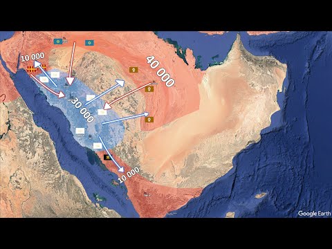 Rise Of Islam From 625 632 Using Google Earth 